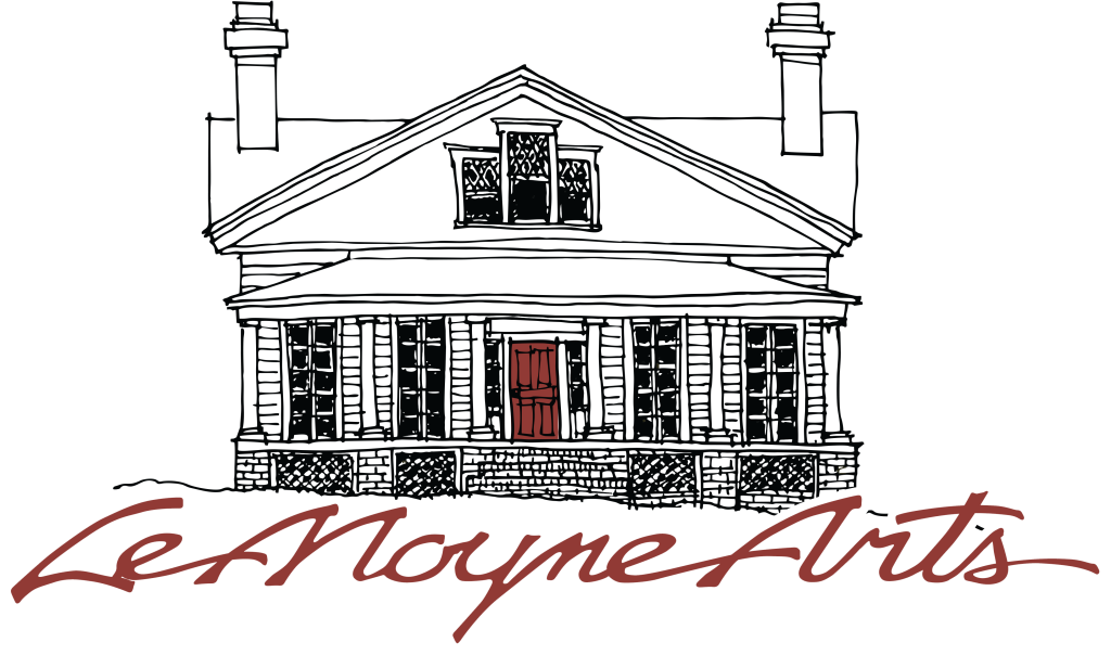 LeMoyne House Logo Le Red transparent